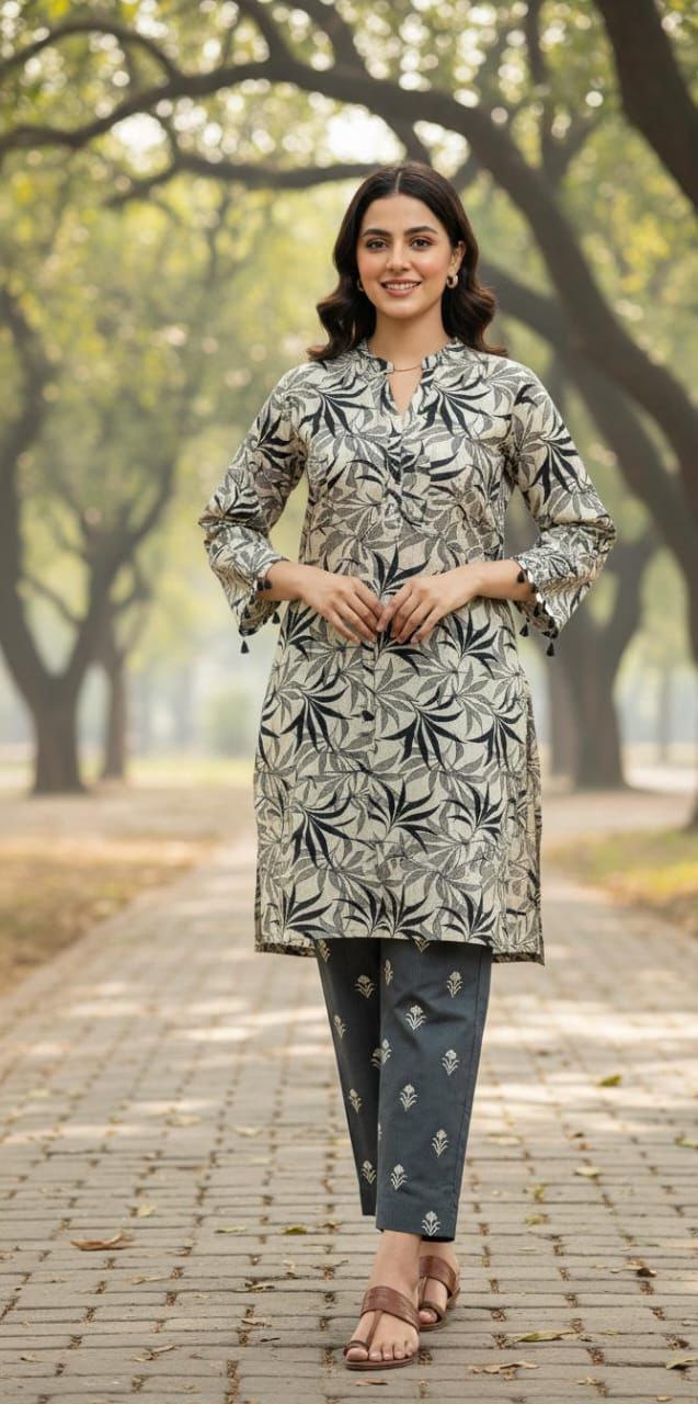 Winter Collection 2025 Banadoriya Linen 2Pc