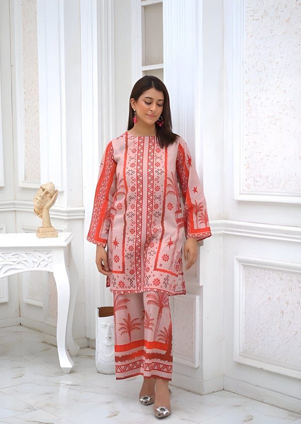 Winter Collection 2025 Banadoriya Linen 2Pc