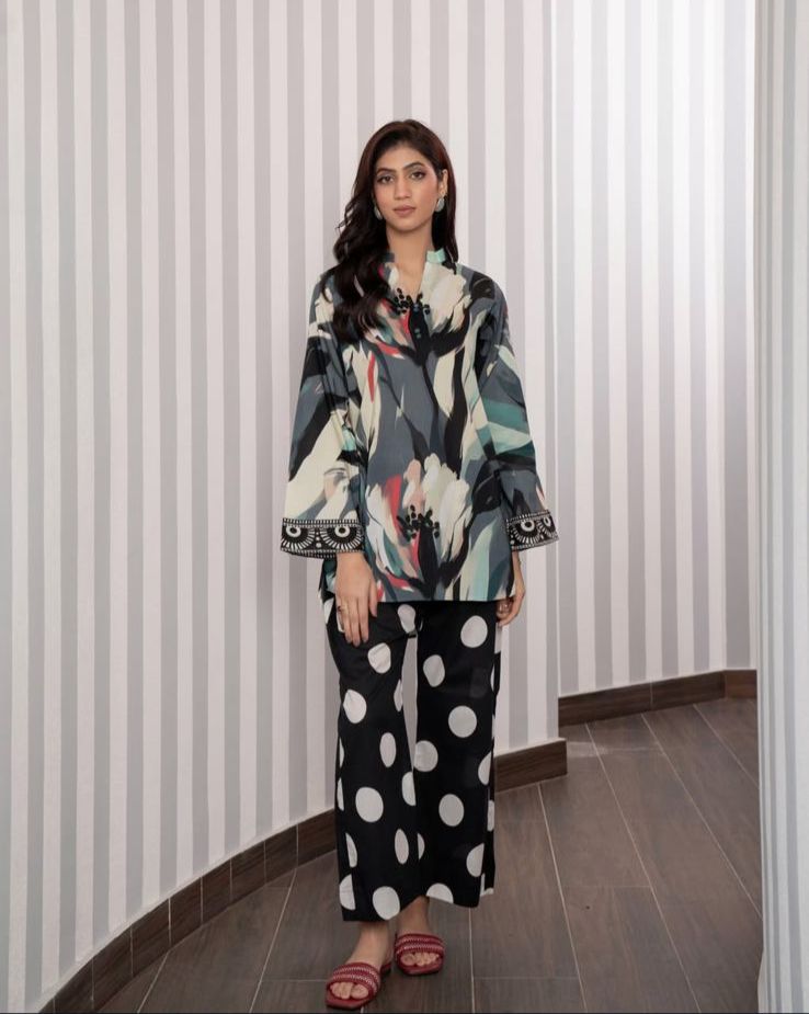 Winter Collection 2025 Banadoriya Linen 2Pc