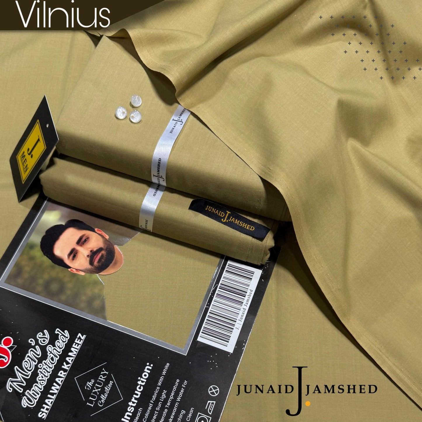 J. Men’s Unstitched Suit Fabrics Premium Wash & Wear