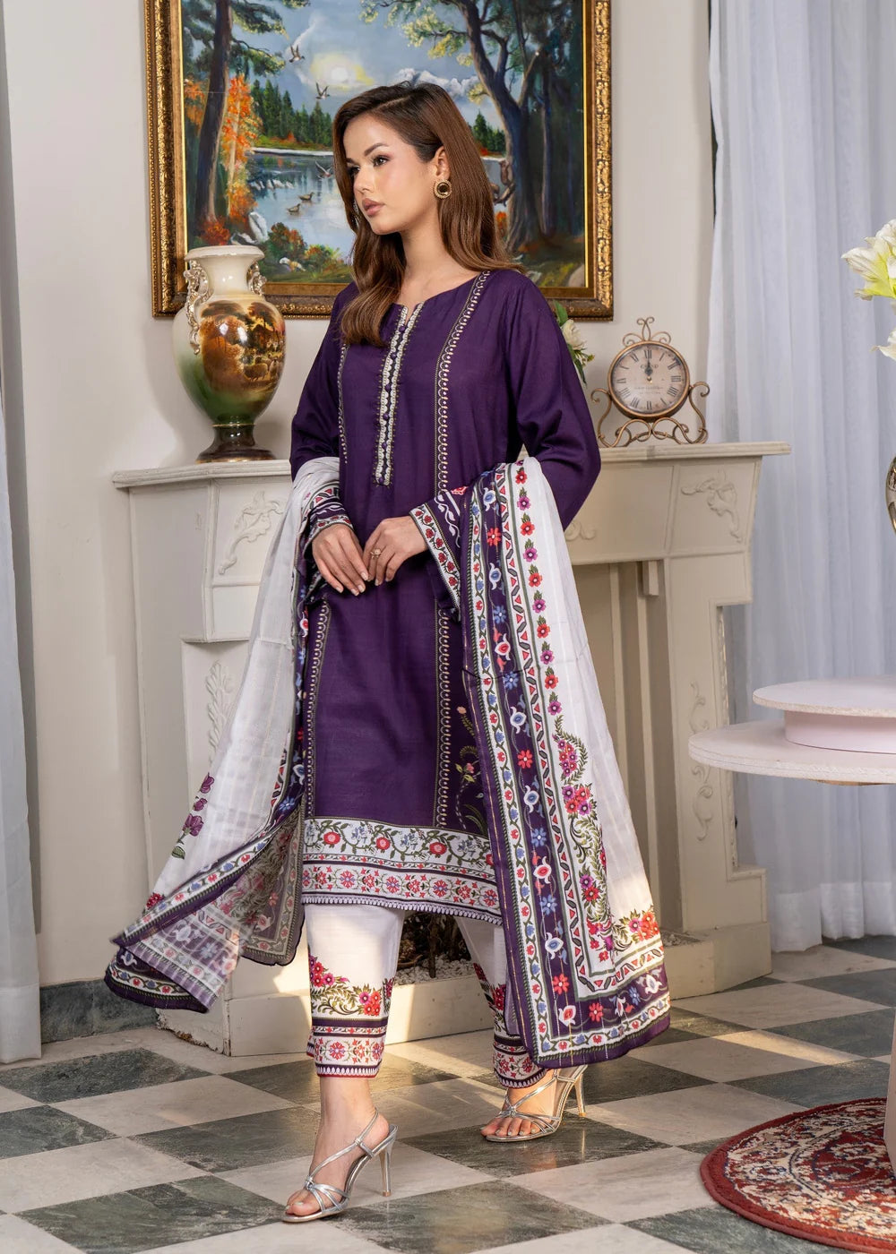 Winter Collection 2025 DORIYA VISCOUS 3pc
