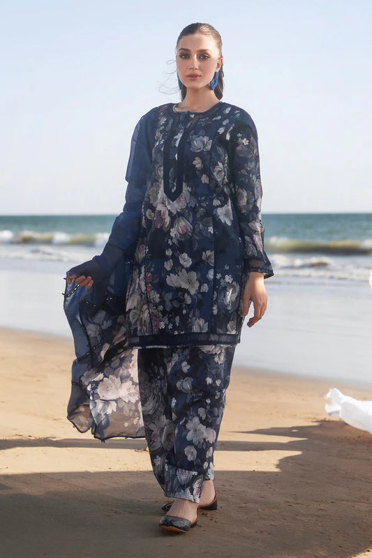 Winter 2025 Khaddar 3-Piece Suit – EMBROIDERED PRINTED