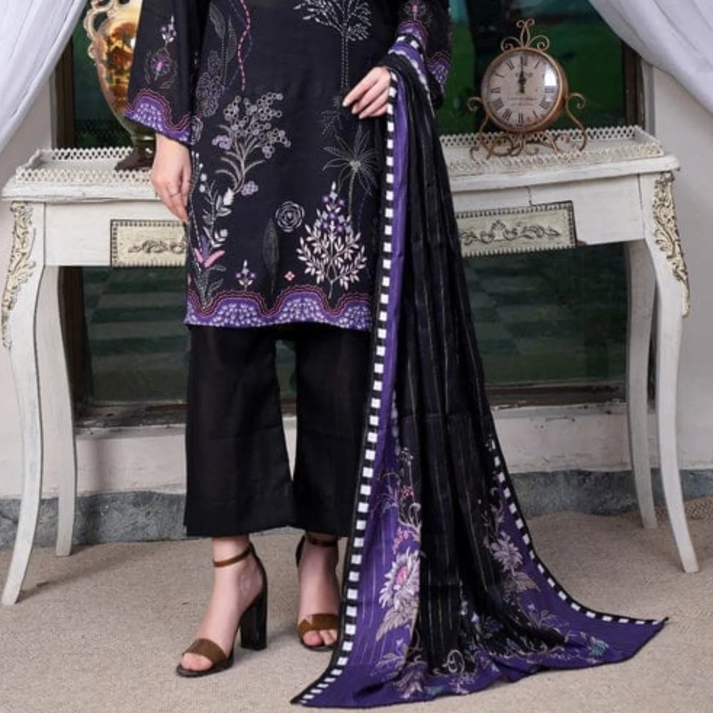 Winter Collection 2025 DORIYA VISCOUS 3pc