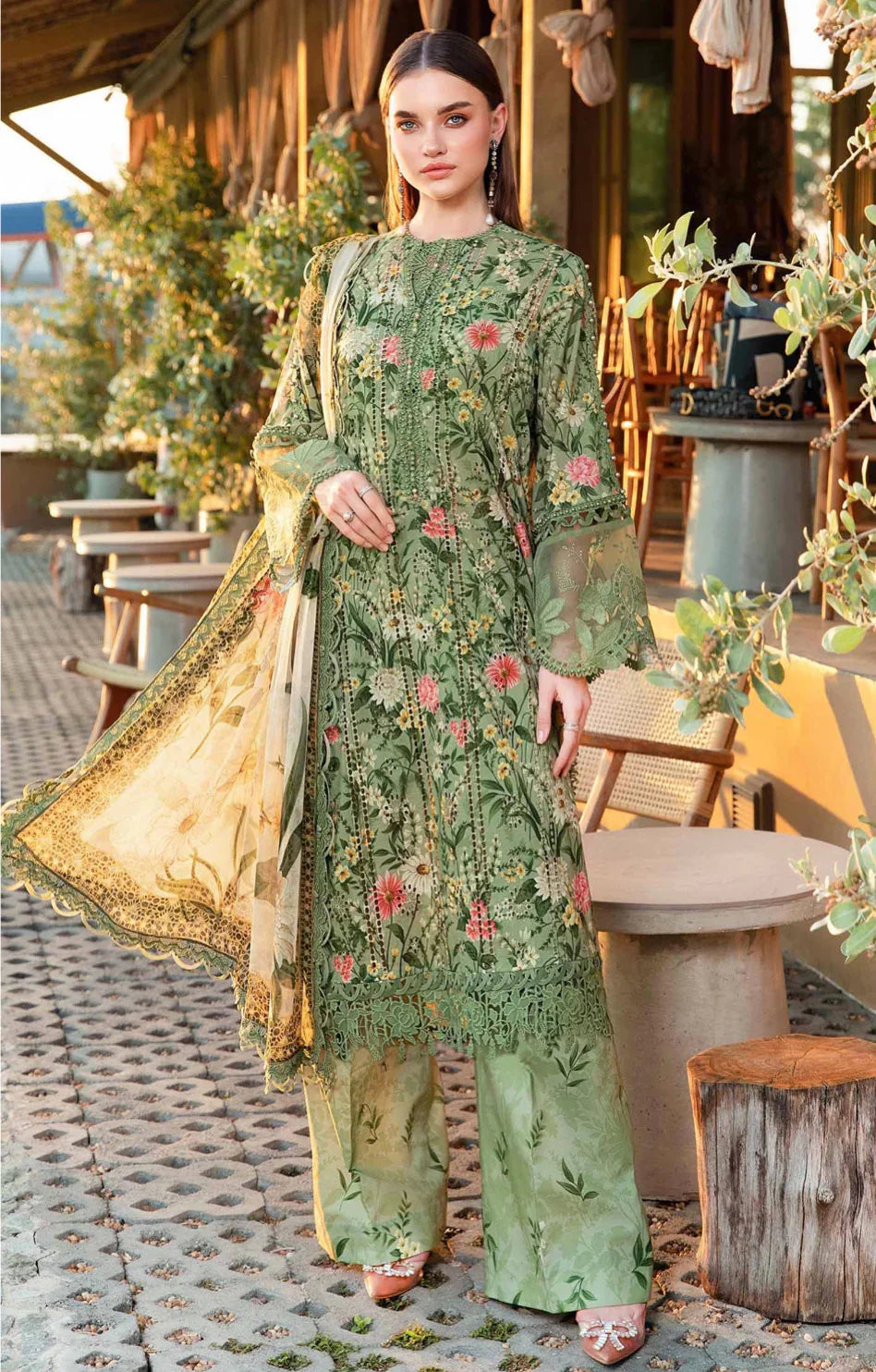 MARIA.B Winter 2025 Khaddar 3-Piece Suit