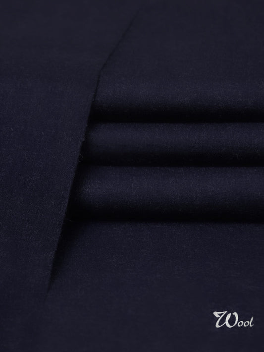 Swat Wool Unstitched Fabric For Winter-Dark Purple-RT1011