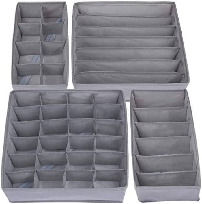 Closet Drawers Organizer Storage Bag Pack 4