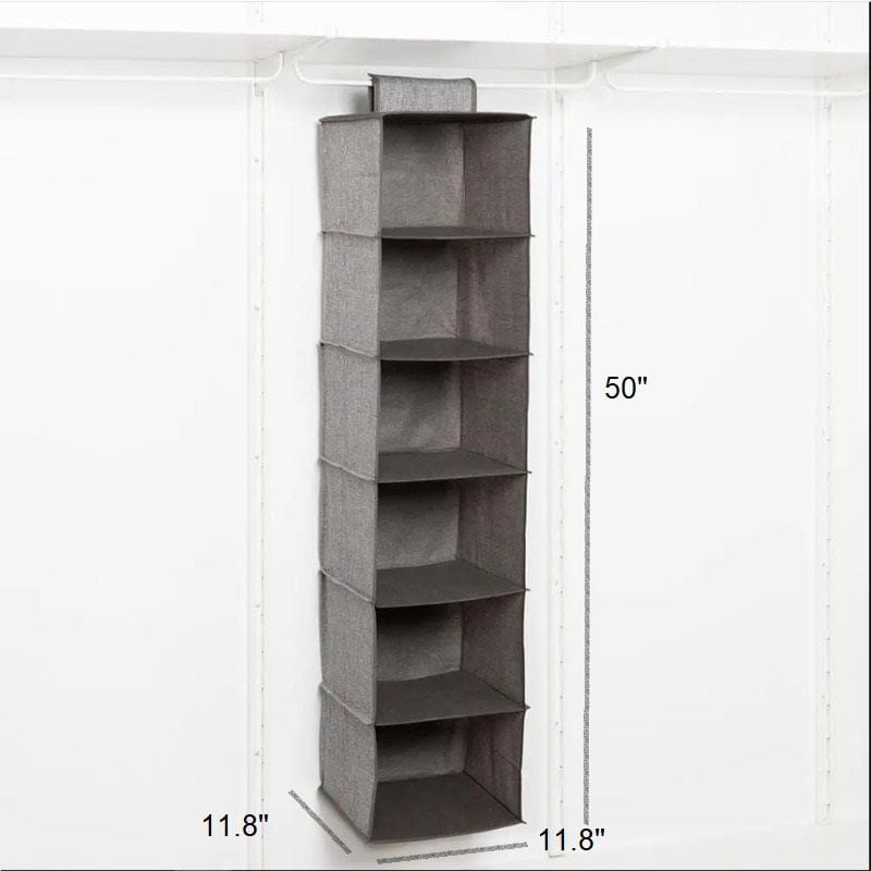 Hanging Shelf 6 Compartments