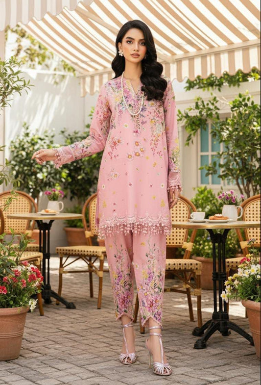 Winter Collection 2025 Banadoriya Linen 2Pc