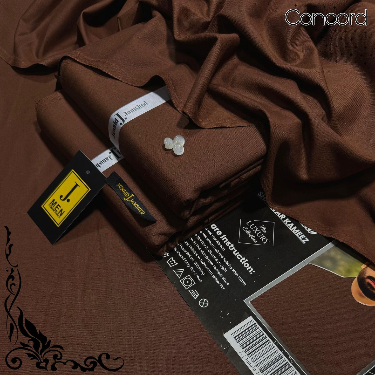 J.  Men’s Unstitched Suit Fabrics Premium Wash & Wear