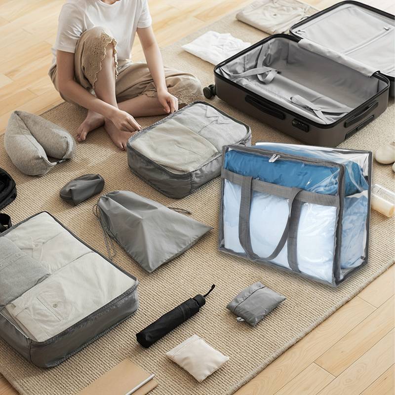 Multi-Purpose Clear Zippered Storage Bags