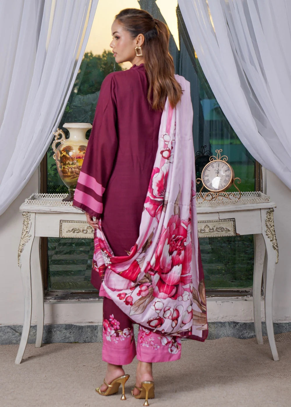 Winter Collection 2025 DORIYA VISCOUS 3pc