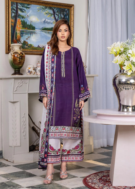 Winter Collection 2025 DORIYA VISCOUS 3pc