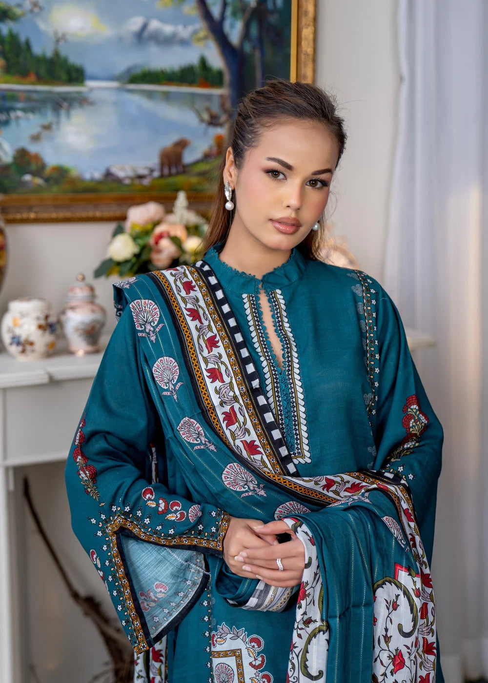 Winter Collection 2025 DORIYA VISCOUS 3pc