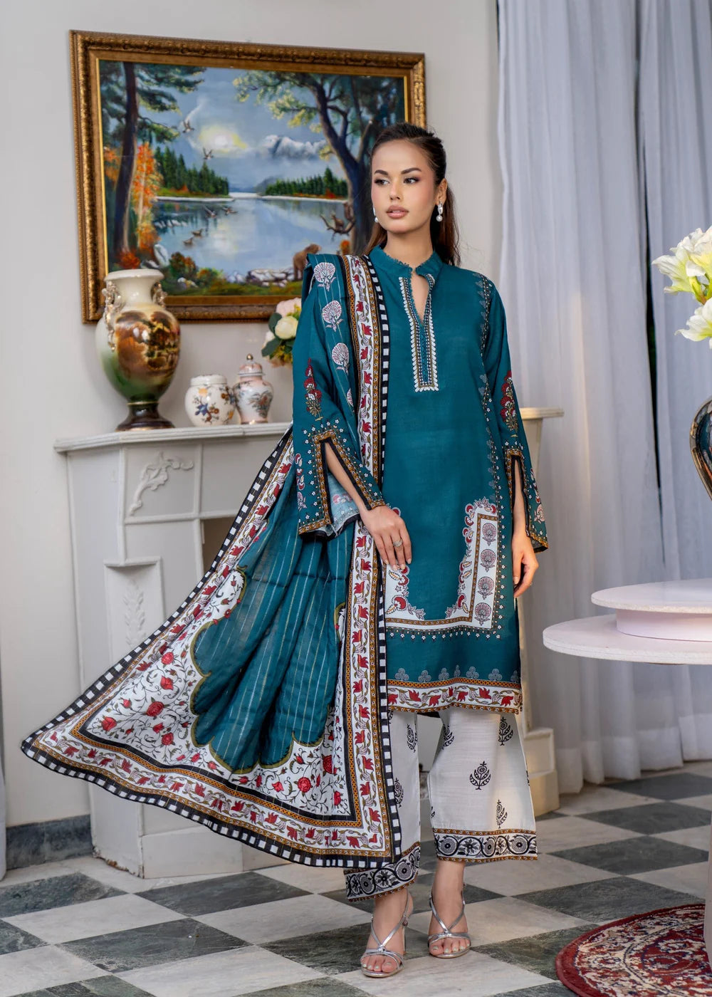 Winter Collection 2025 DORIYA VISCOUS 3pc