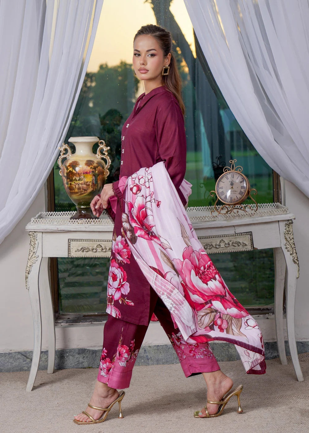 Winter Collection 2025 DORIYA VISCOUS 3pc