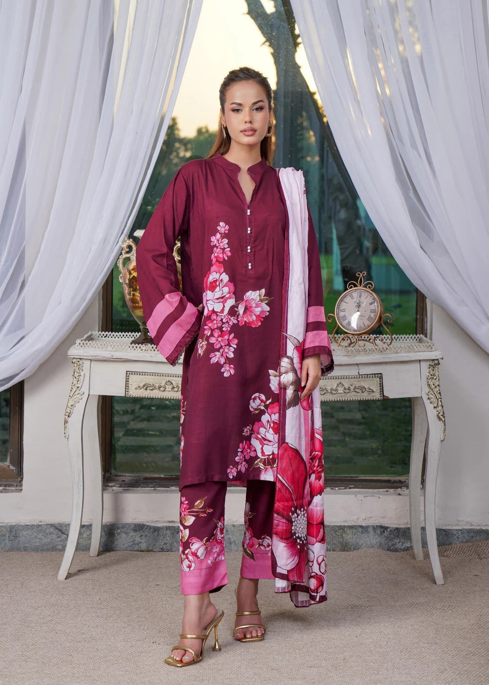 Winter Collection 2025 DORIYA VISCOUS 3pc